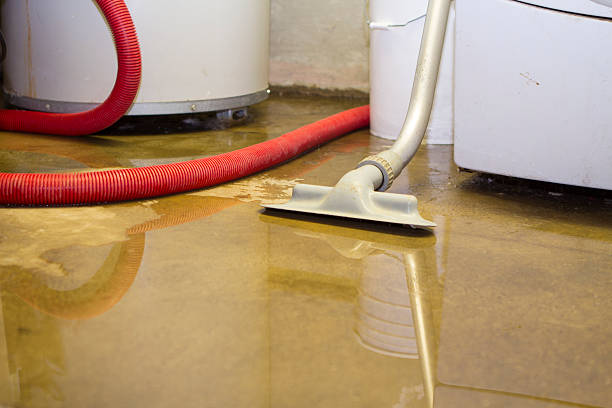Water damage restoration process in Clinton, UT